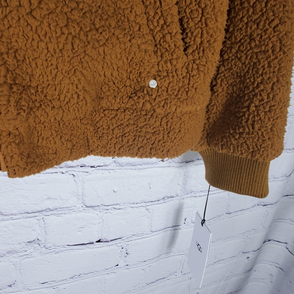 UGG Annalise Teddy Bear Sherpa Jacket - Picture 7 of 9